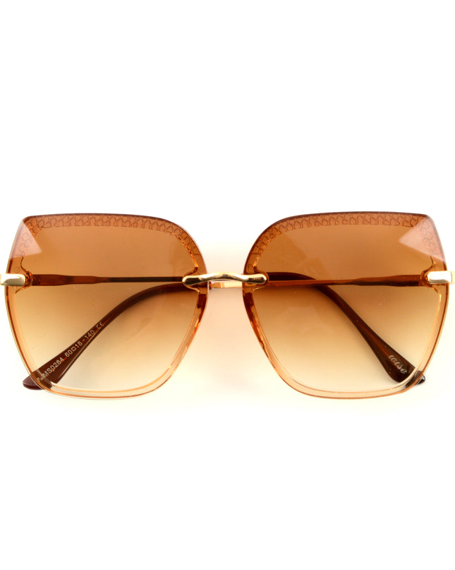 Brown Gridded Accessory - Modern and Unique