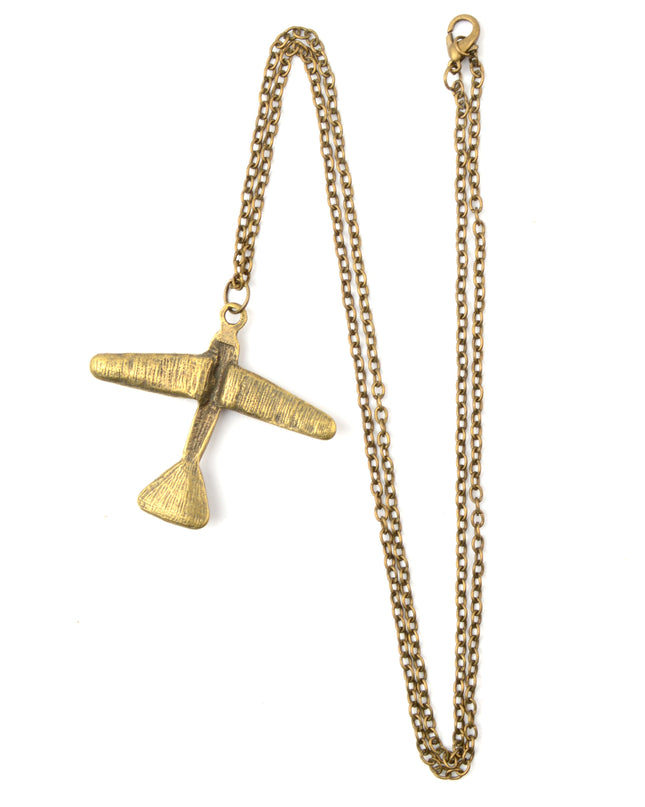 Airplane Necklace - Aviation-Inspired Fashion Accessory
