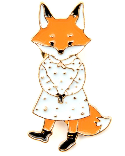 Fox Girl Enamel Pin