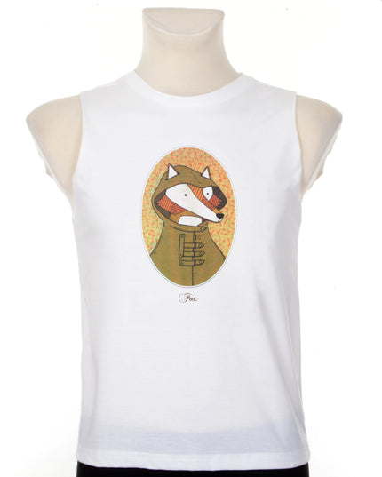 Tank Top - Mr. Fox Design for Easter for Men and Women