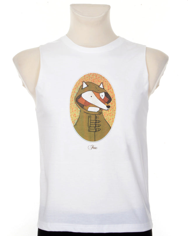 Tank Top - Mr. Fox Design for Easter for Men and Women
