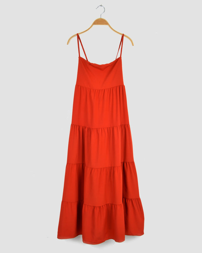 Rust Maxi Dress