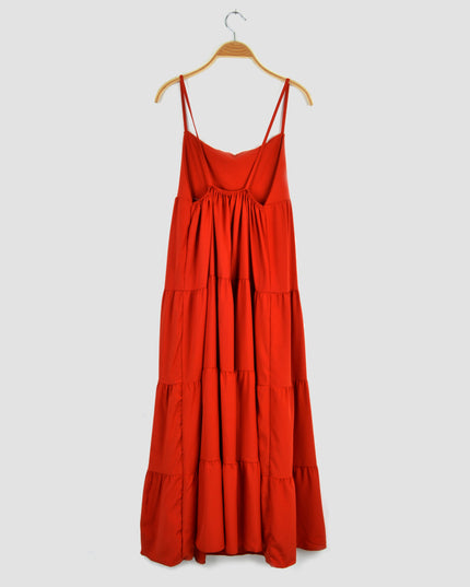 Rust Maxi Dress