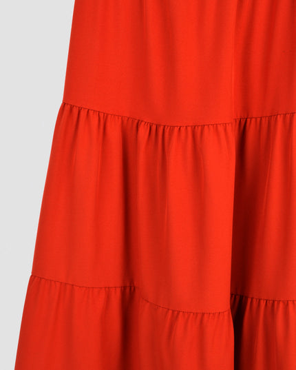 Rust Maxi Dress