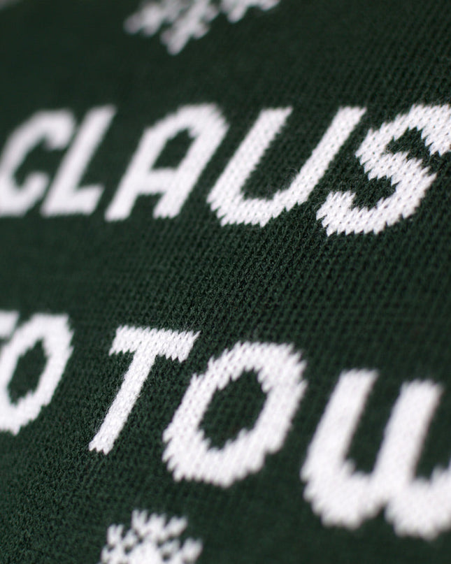 Women's LED Christmas Sweater "Santa is Coming to Town"