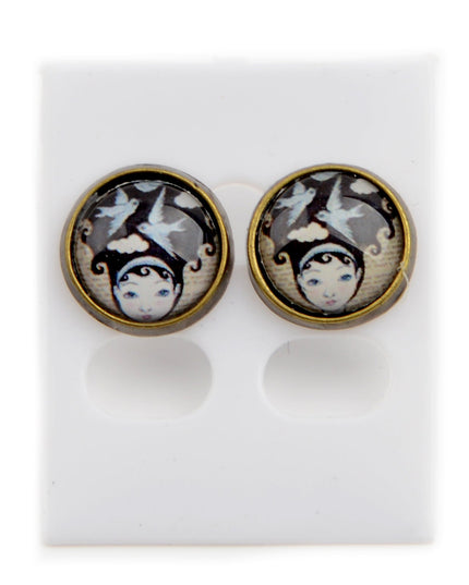 Decorative Earrings Mermaid