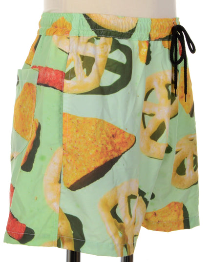 Fun Chips Print Shorts