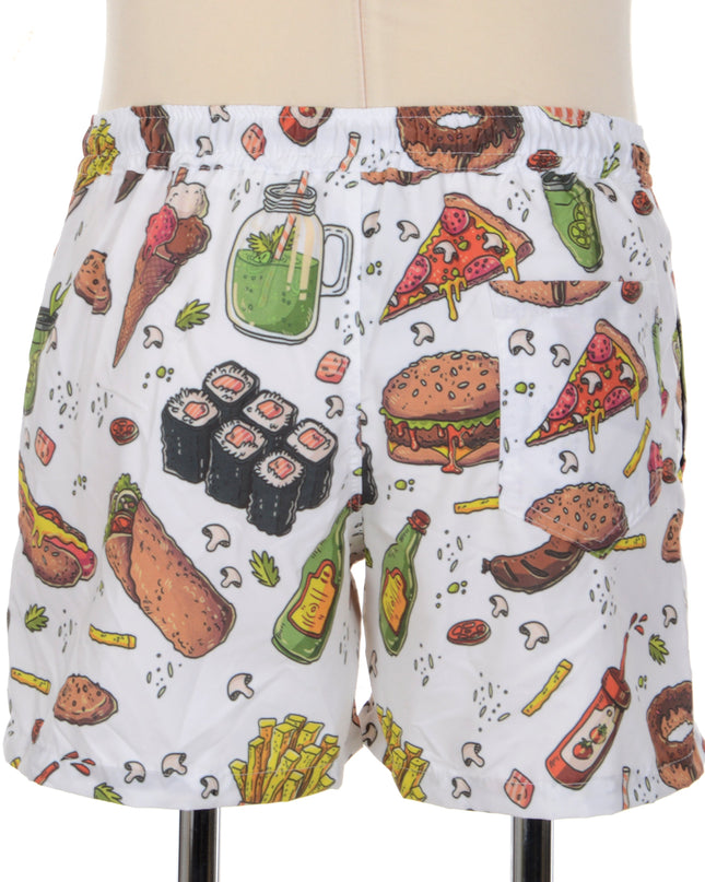 Quirky Junk Food Shorts
