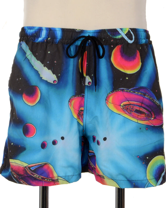 Playful UFO Shorts