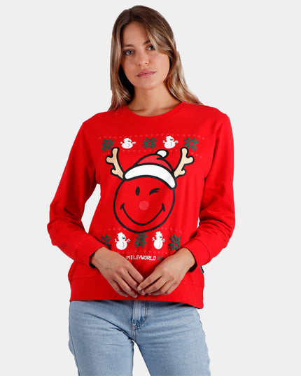 Women's Smile Christmas Sweatshirt