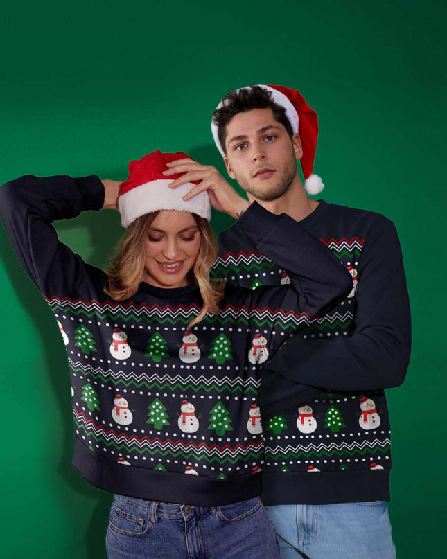 Snow Tree Christmas Sweatshirt for Women