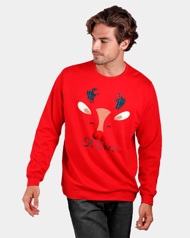 Men's Oh Deer Christmas Sweatshirt
