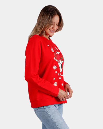 Smile Christmas Sweatshirt for Women