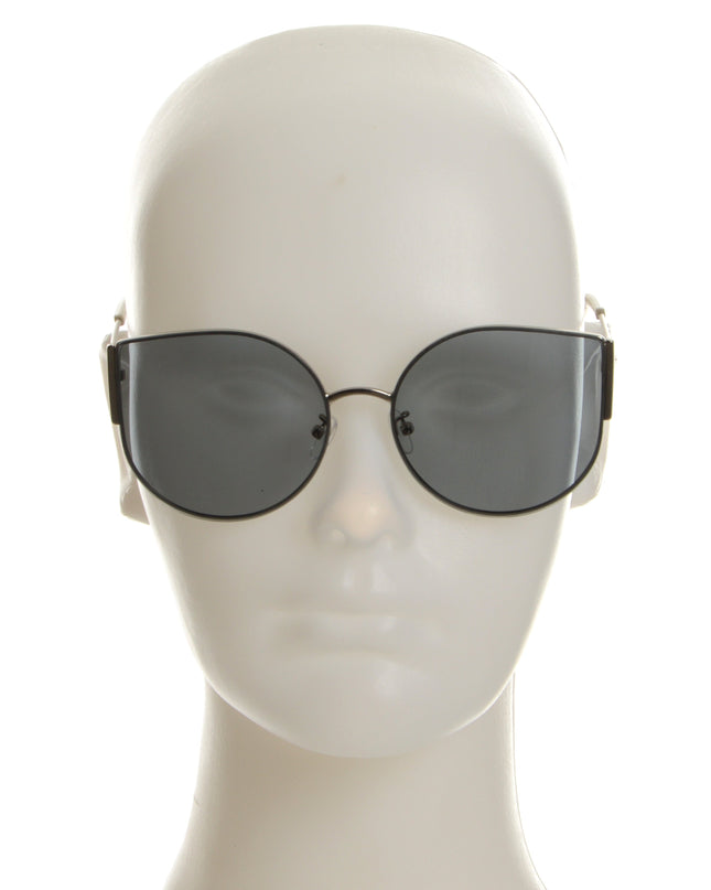 Gray Tulip Scrunchie