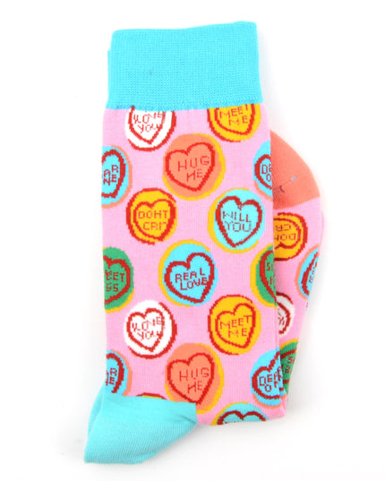 Fun Christmas Socks with Candy Design for All Ages