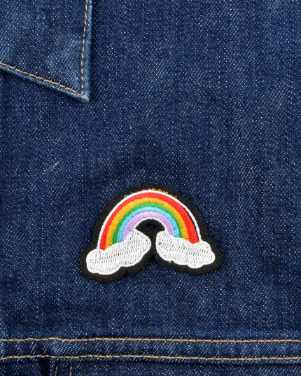 Felvarró - Rainbow I Colorful Embroidery Patch
