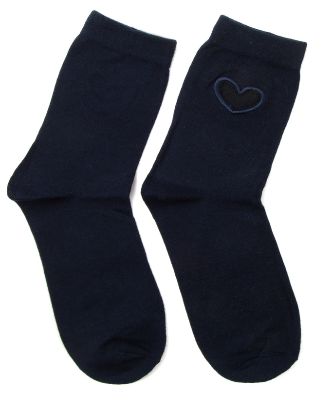 Heart Socks - Blue Style