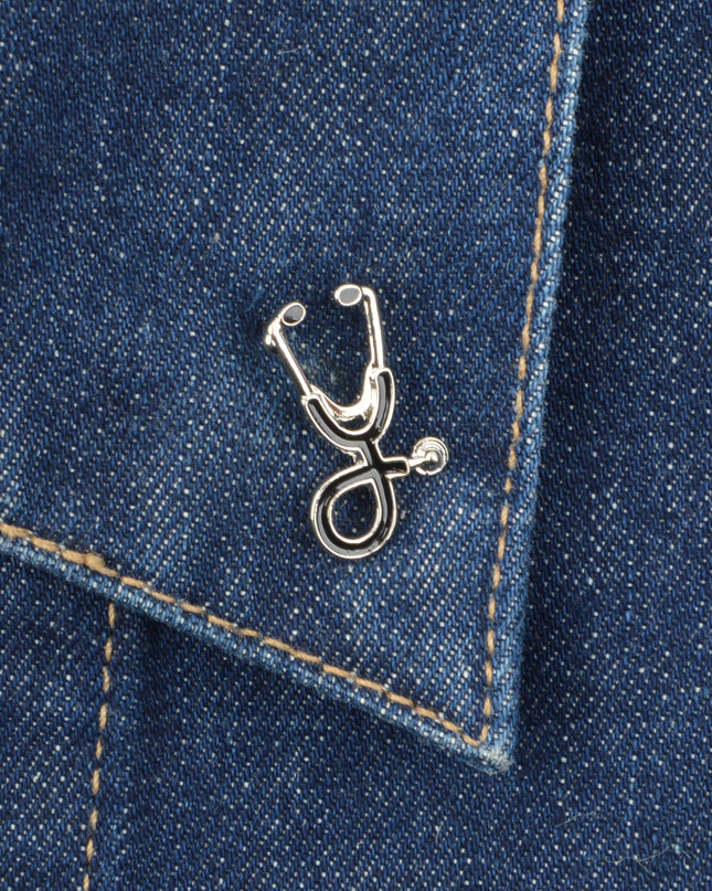 Stethoscope Enamel Pin