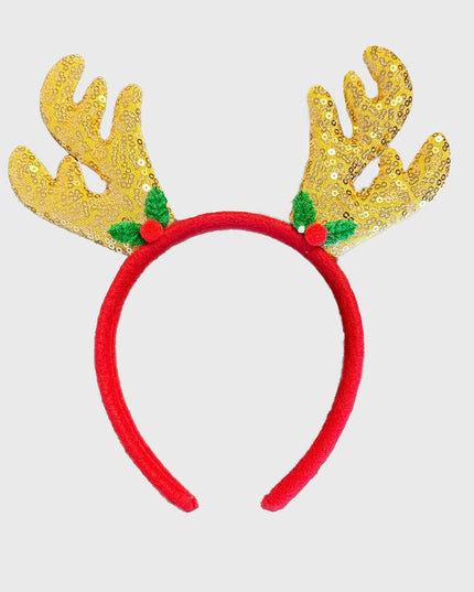 Gold Christmas Hair Clip