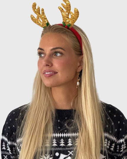 Gold Christmas Hairband