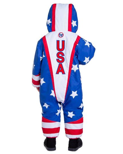 Toddler Girl's Americana Snow Suit