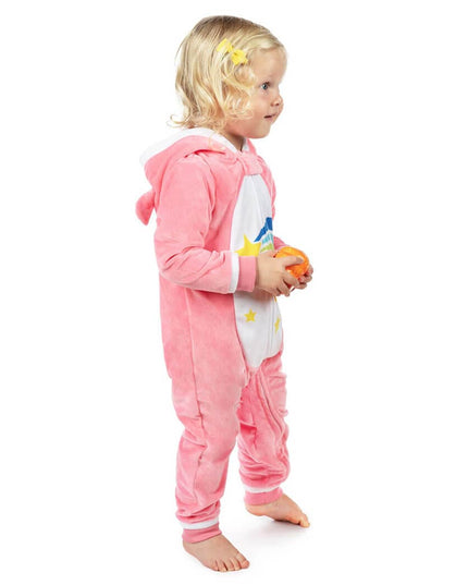 Toddler Girl's 80's Cartoon Bear Costume