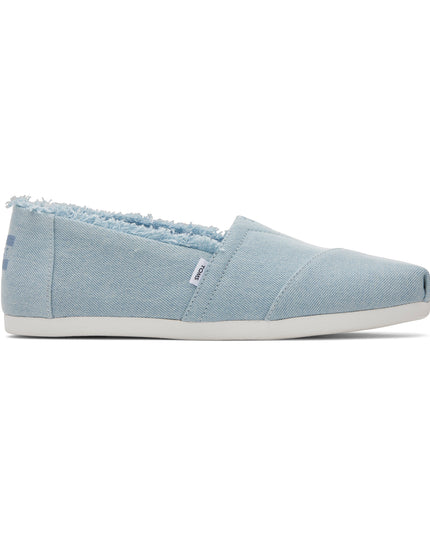 TOMS Alpargata - Pastel Blue Washed Denim
