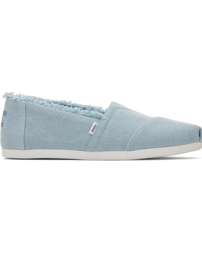 TOMS Alpargata - Pastel Blue Washed Denim