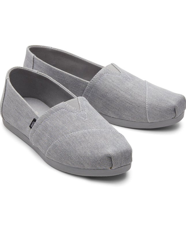 TOMS Alpargata - Ultimate Grey Distressed Twill
