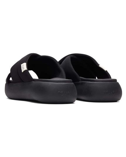 TOMS Alpargata Mallow Crossover - Black Slippers