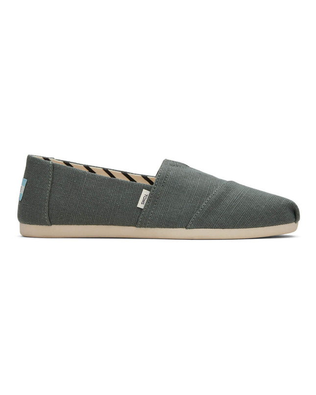 TOMS Alpargata - Bonsai Green Heritage Canvas Slippers