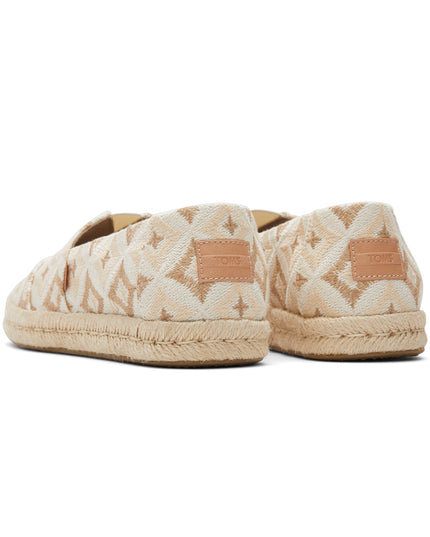 TOMS Alpargata Rope - Natural Geometric Woven