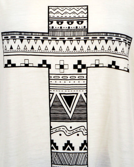 Loose Tank Top - Cross