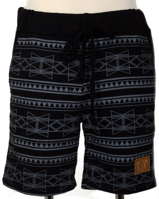 Geometric Loungewear Shorts