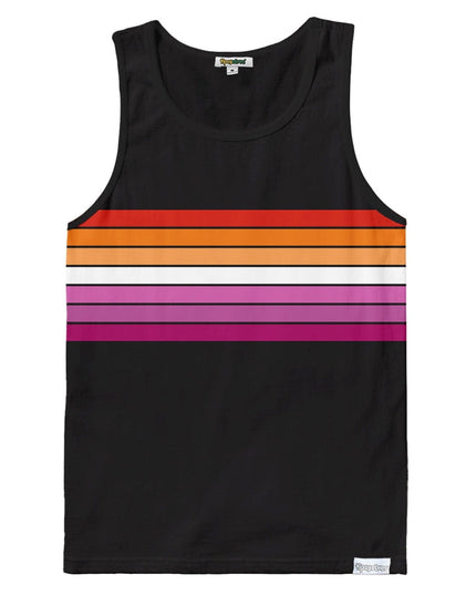 Lesbian Pride Flag Tank Top