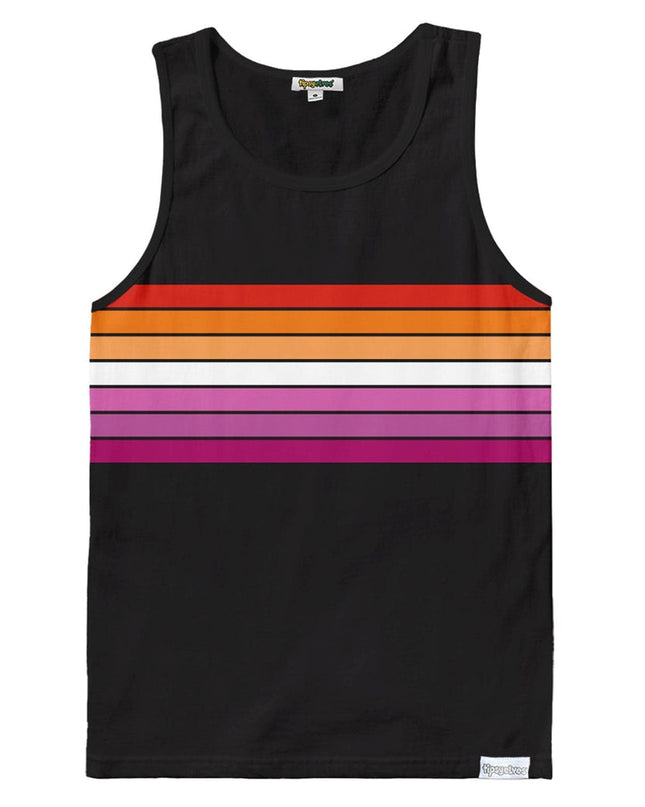 Lesbian Pride Flag Tank Top