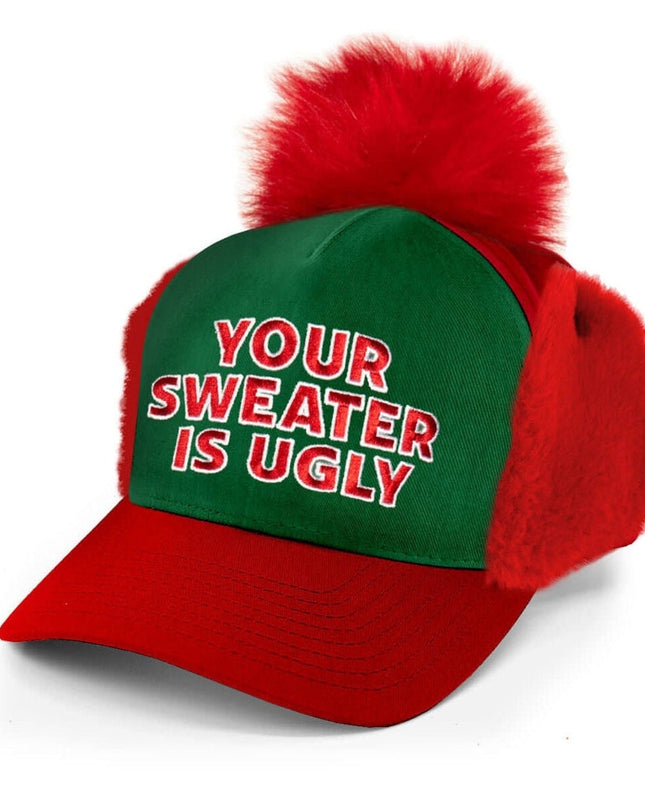 Ugly Christmas Sweater Hat