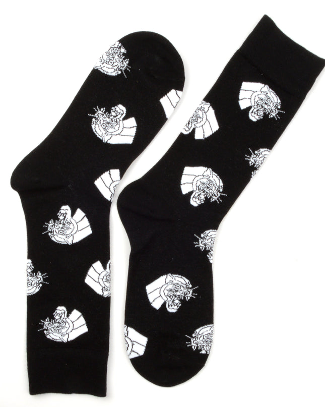 Fun Christmas Socks - Leopard Design I