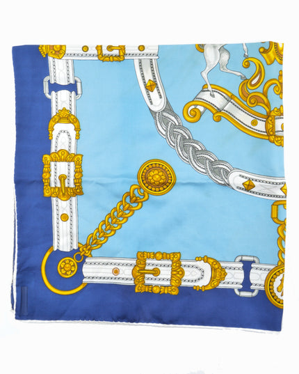 Vintage Scarf - Equestrian Crest