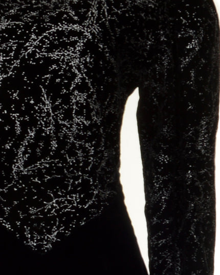 Vintage Velvet Dress - Black