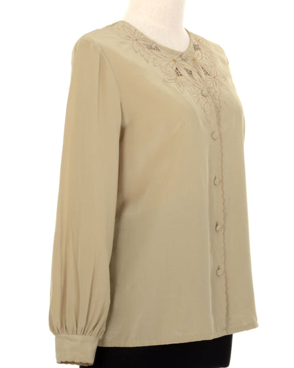 Vintage Blouse - Perforated