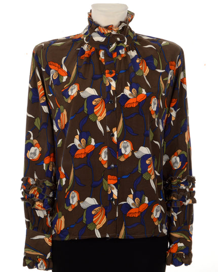 Vintage Blouse - Ruffled