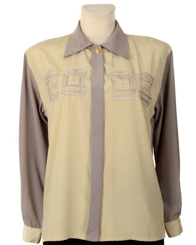 Vintage Blouse - Windows