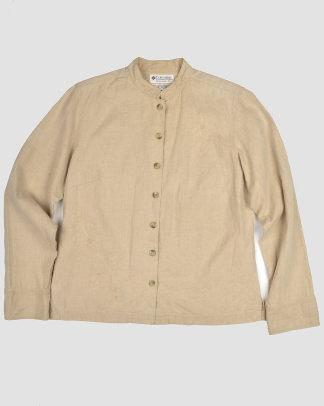 Columbia Linen Vintage Blouse