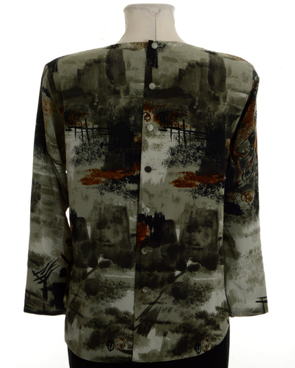 Vintage Equestrian Blouse