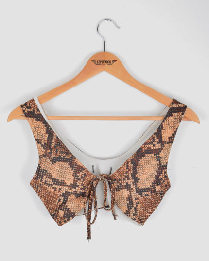 Vintage Top - Crocodile