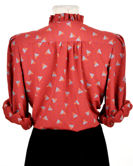 Vintage Blouse - Ruffled