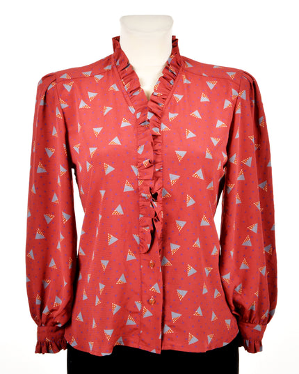 Vintage Blouse - Ruffled