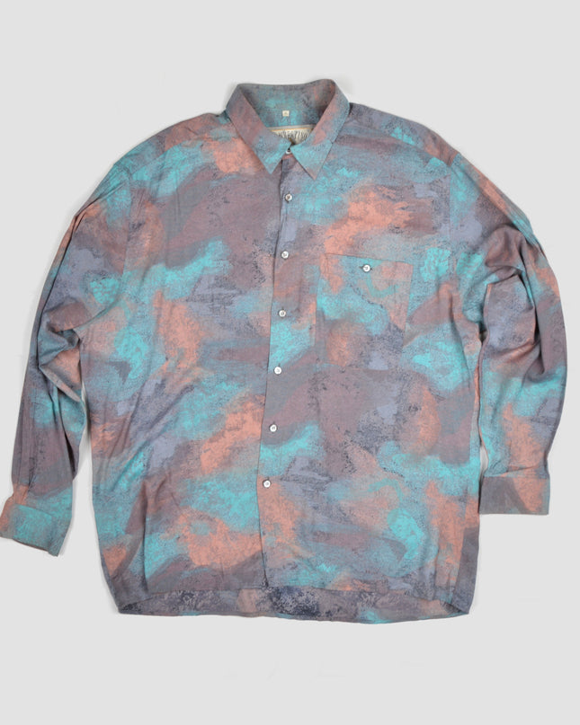 Vintage Shirt - Pastel Clouds Design