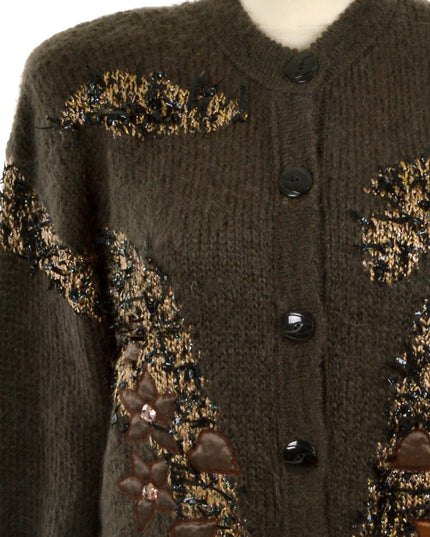 Vintage Cardigan - Brown